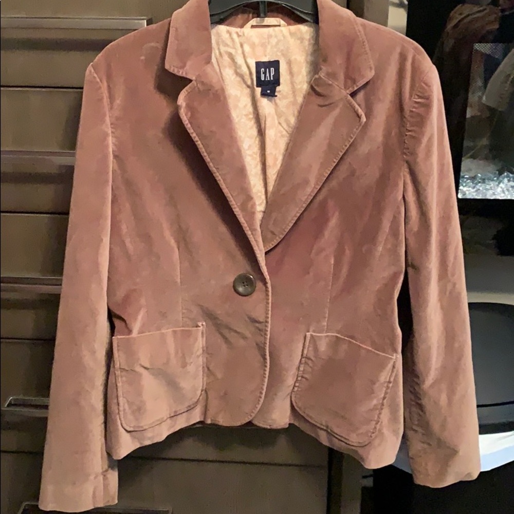 GAP cocoa brown blazer